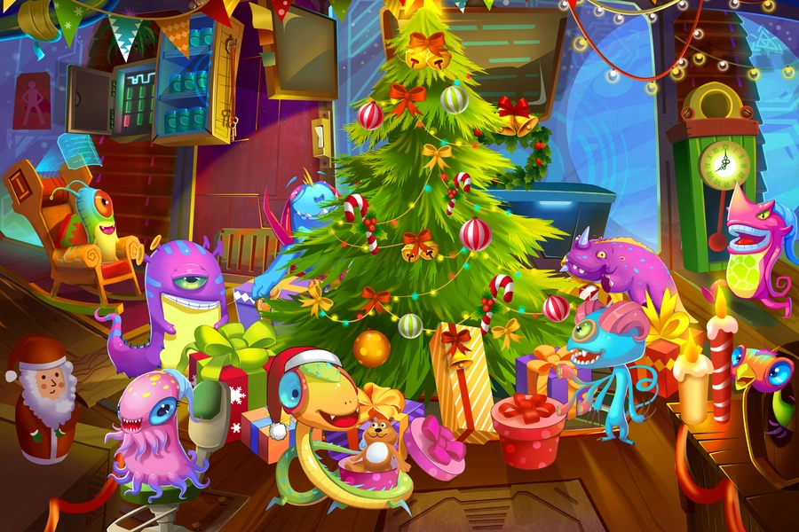 Navidad monstruo