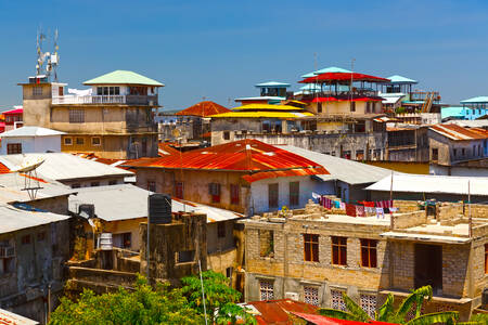 Stone Towni katused, Zanzibar