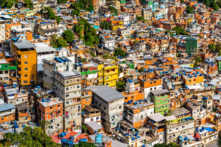 Favela Rosinha no Rio de Janeiro