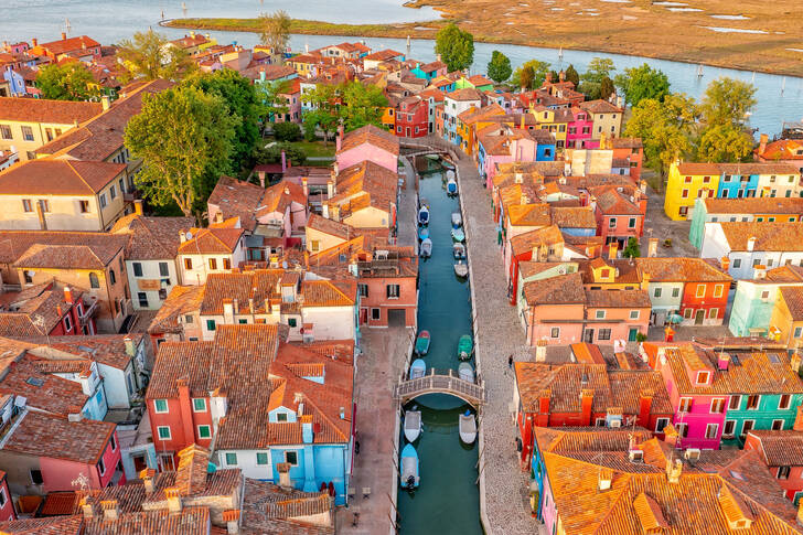 The colorful island of Burano