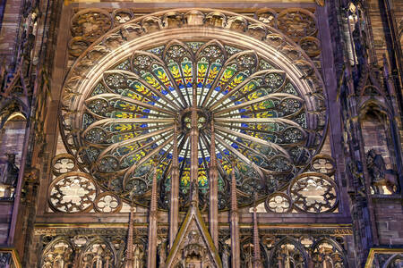 Prozor Strasburške katedrale