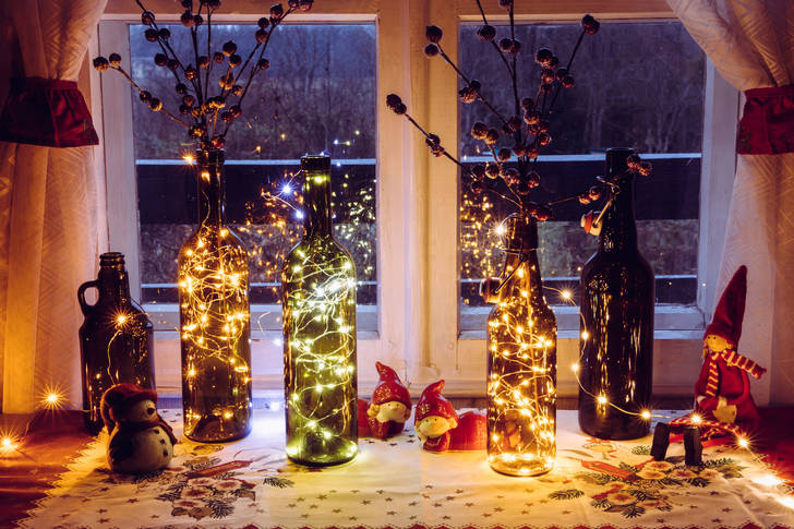 Bottled lamps
