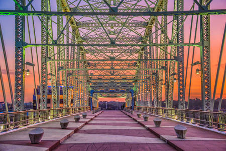 John Zeigenthaler gyalogos híd