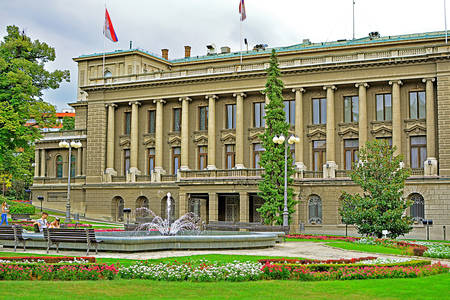 Nový palác v Bělehradě