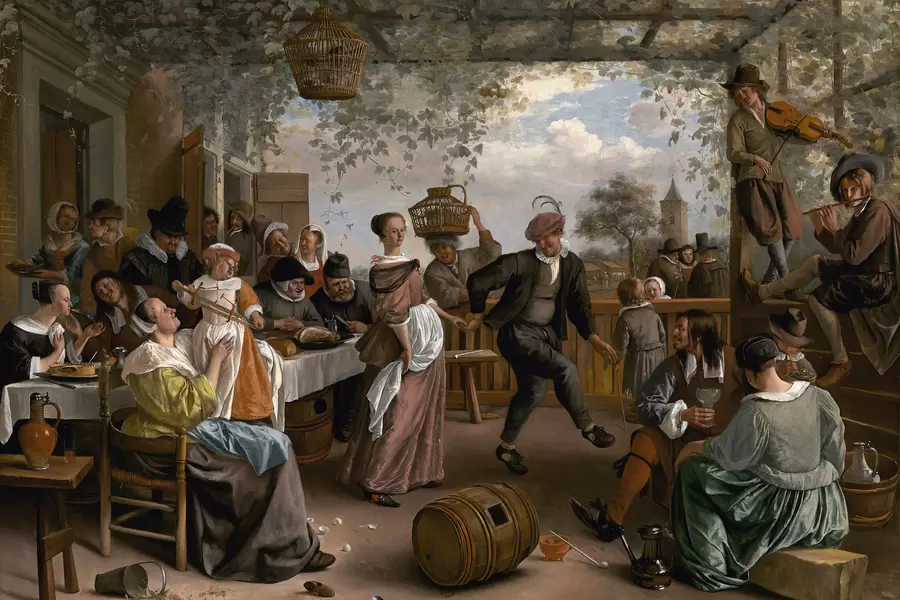 Jan Steen: „Tańcząca para”