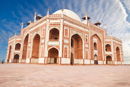 Humayuns mausoleum i Delhi