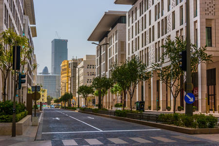 Doha városközpont építészete