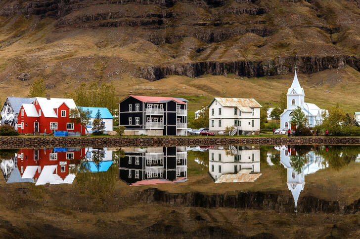 Seydisfjordur kasabası