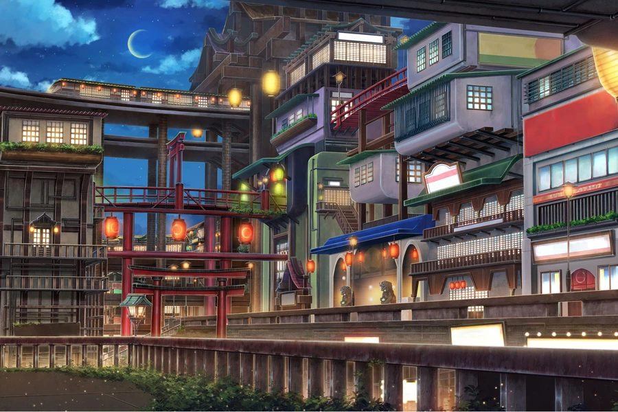 Oraș anime
