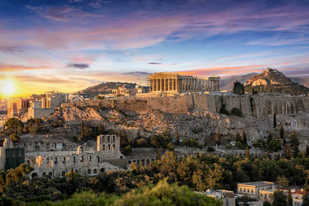 Parthenon-templet