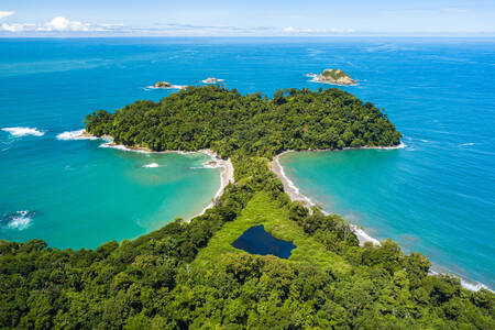 View of the Manuel Antonio National Park