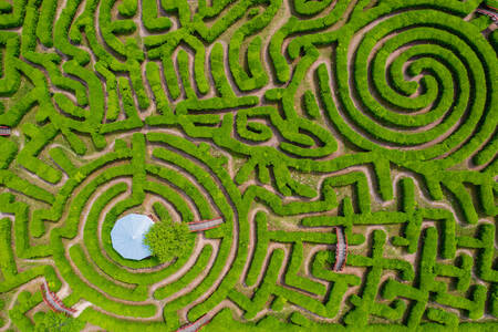 Parkový labyrint