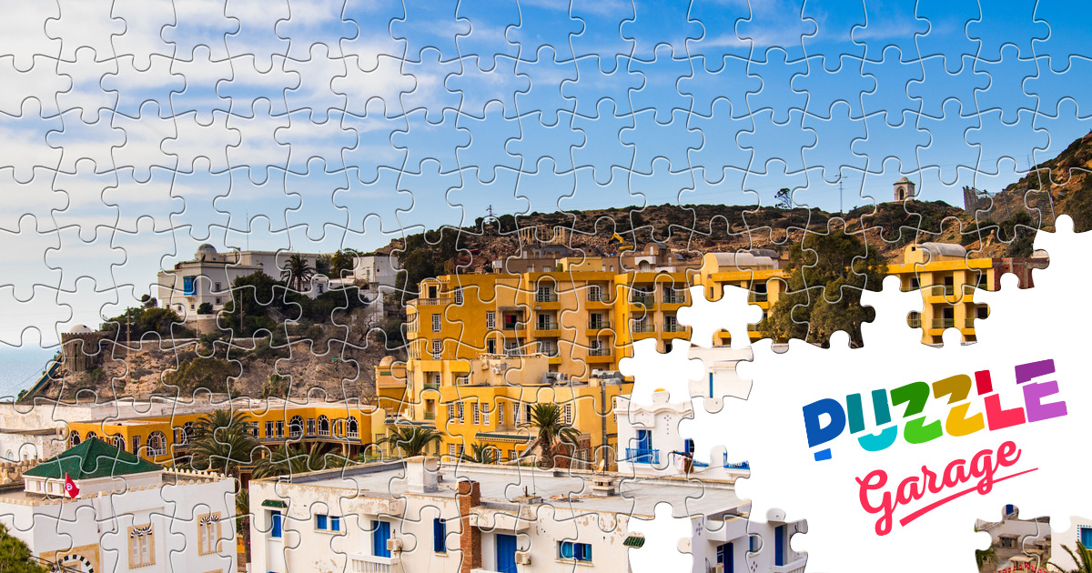 Tunisian city Jigsaw Puzzle (Countries, Tunisia) Puzzle Garage