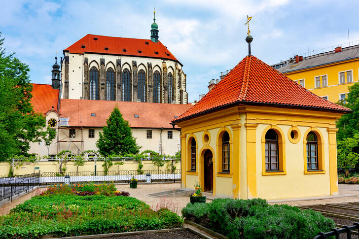 Францисканска градина в Прага