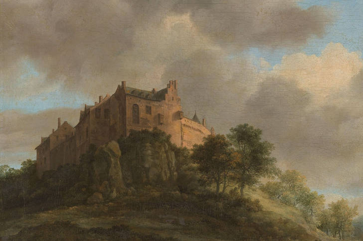 Jacob van Ruisdael: "Bentheim Castle"