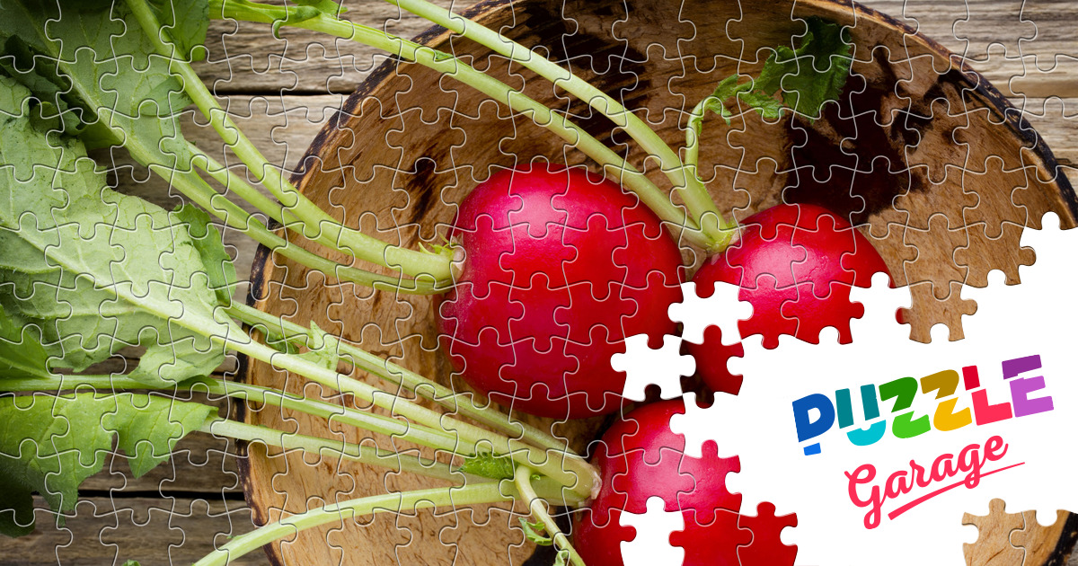 Radish Jigsaw Puzzle (Plants, Vegetables) Puzzle Garage