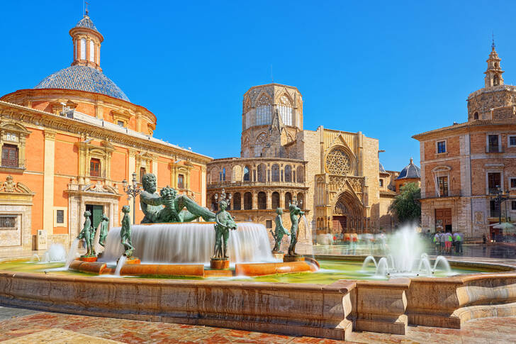 Fountain of Rio Turia, Valencia