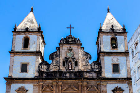 Kirkefacade i Salvador