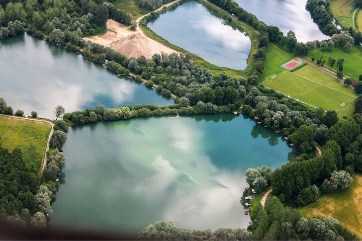 Danau di dekat Beauvais