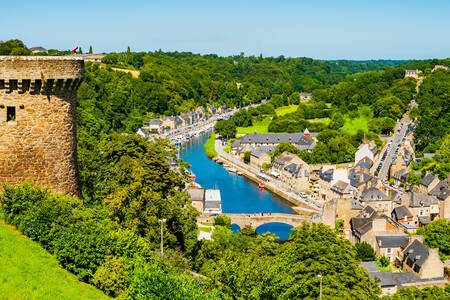 Pohled na Dinan