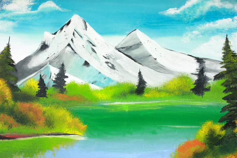 Montañas nevadas