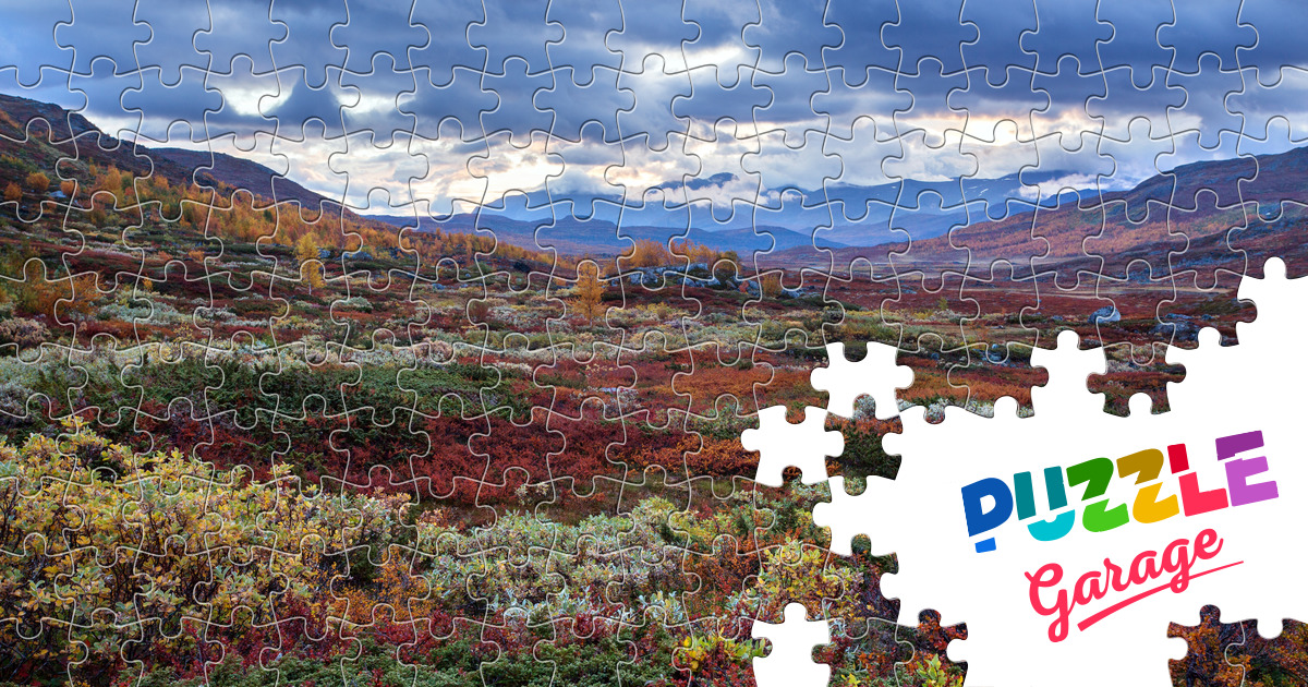 Swedish hills Jigsaw Puzzle (Countries, Sweden) Puzzle Garage