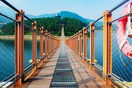 Majang Reservoir Suspension Bridge