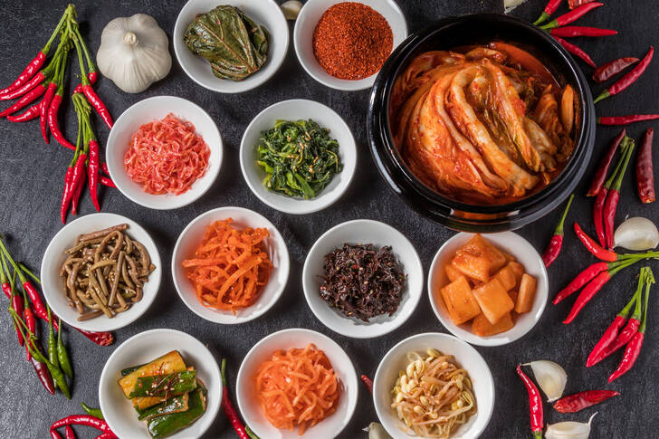 Kimchi ja Korea suupisted