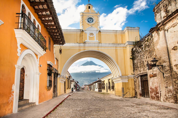 Arco de Santa Catalina em Antigua Guatemala