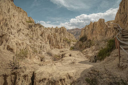 Κοιλάδα της Σελήνης στη Βολιβία
