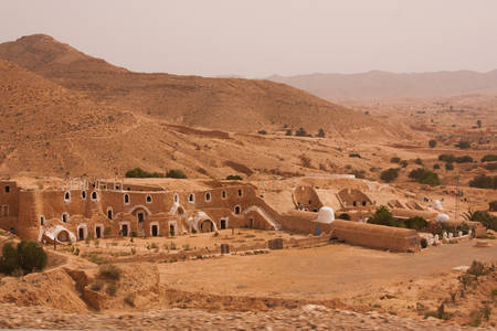 Casa en el desierto