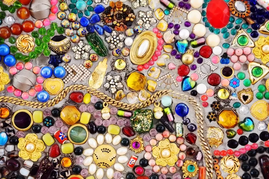 Mosaïque abstraite