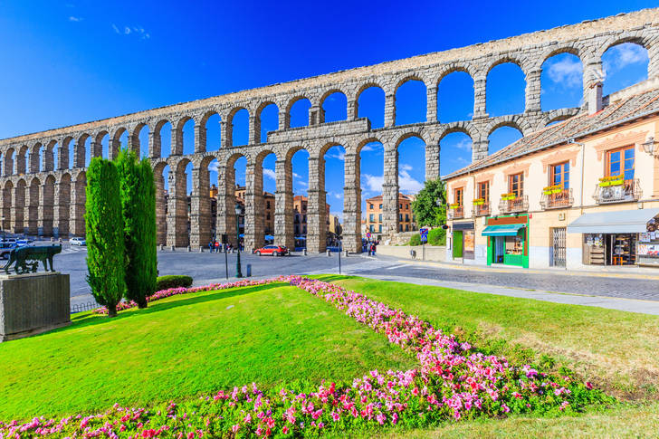 Aqueduct in Segovia