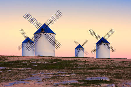 Windmills of Campo de Criptana