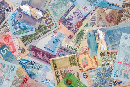 Various banknotes