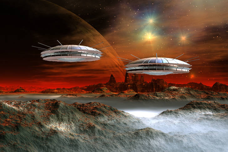 Vanzemaljski svemirski brodovi