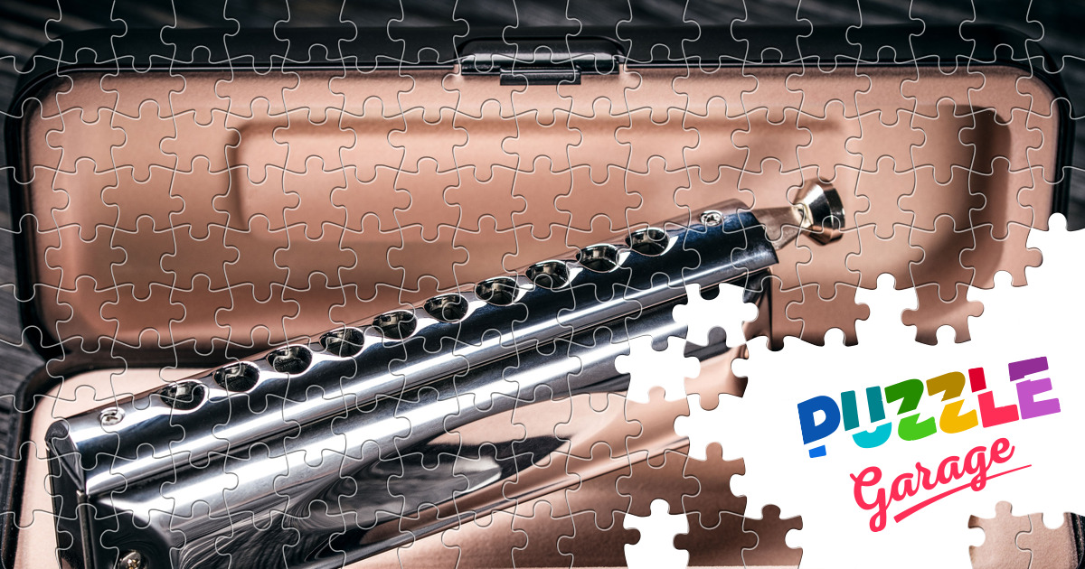 Harmonica Jigsaw Puzzle (Stuff, Tools) Puzzle Garage