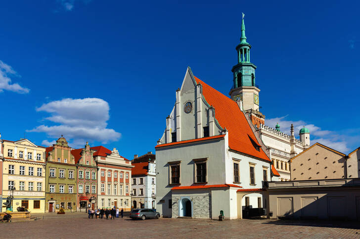 Historic buildings in Poznań