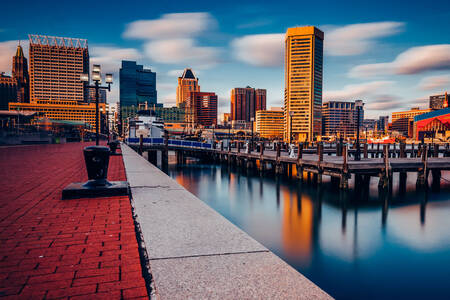 Embankment in Baltimore