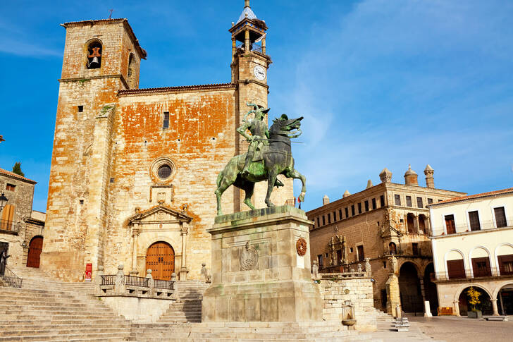 Equestrian Monument of Francisco Pizarro, Trujillo