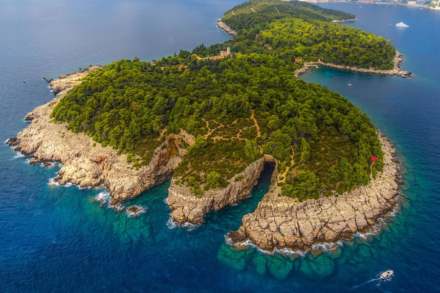 Wyspa Lokrum, Chorwacja
