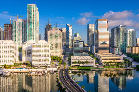 Centrul orașului Miami