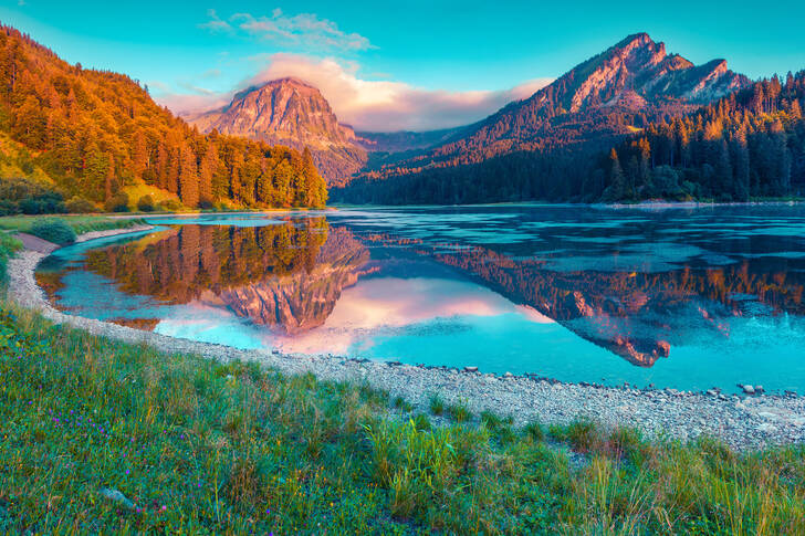 Озеро Обер, Швейцарія