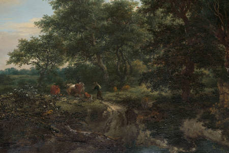 Jacob van Ruisdael: "Forest Scene"