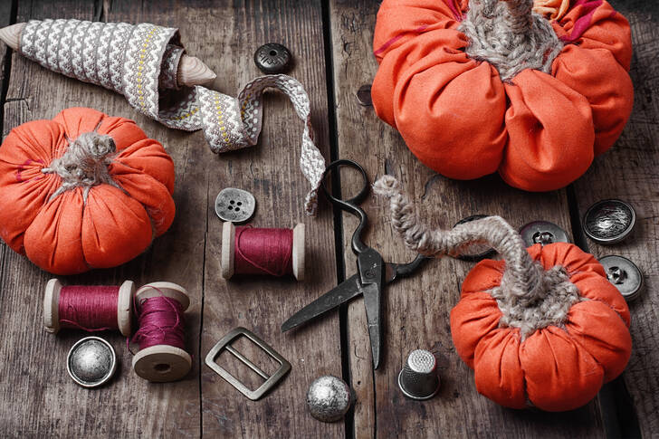 Calabazas de tela