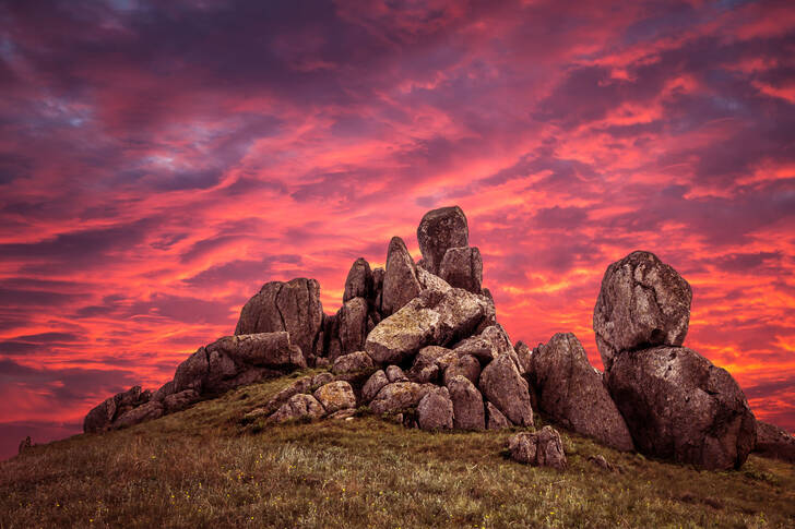 Le rocce in Dobrugia