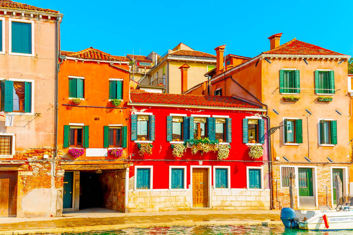 Old buildings in Venice