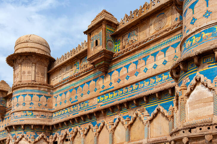 Facade of Gwalior Fort