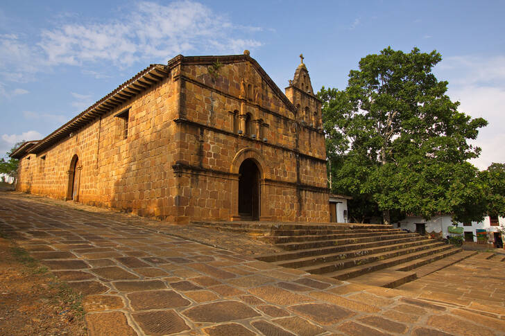 Chapel of Santa Barbara in Barichara