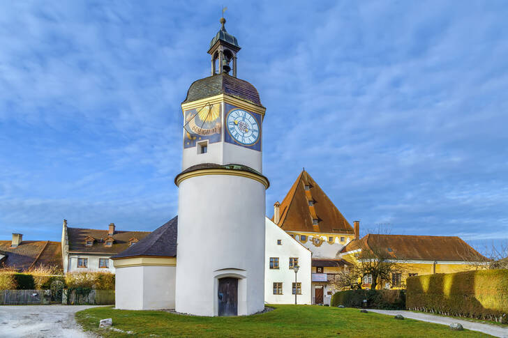 Klokketårnet i Burghausen
